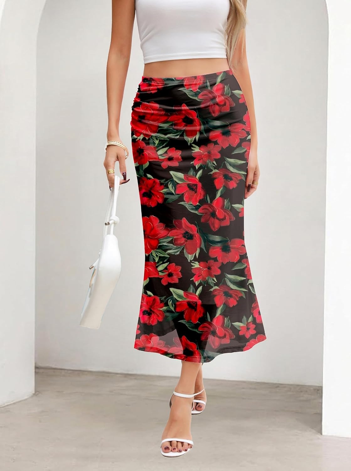 Bohemian-style skirt