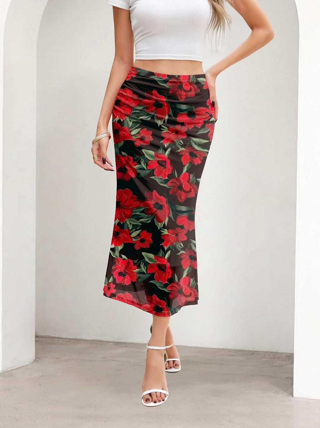 Bohemian-style skirt
